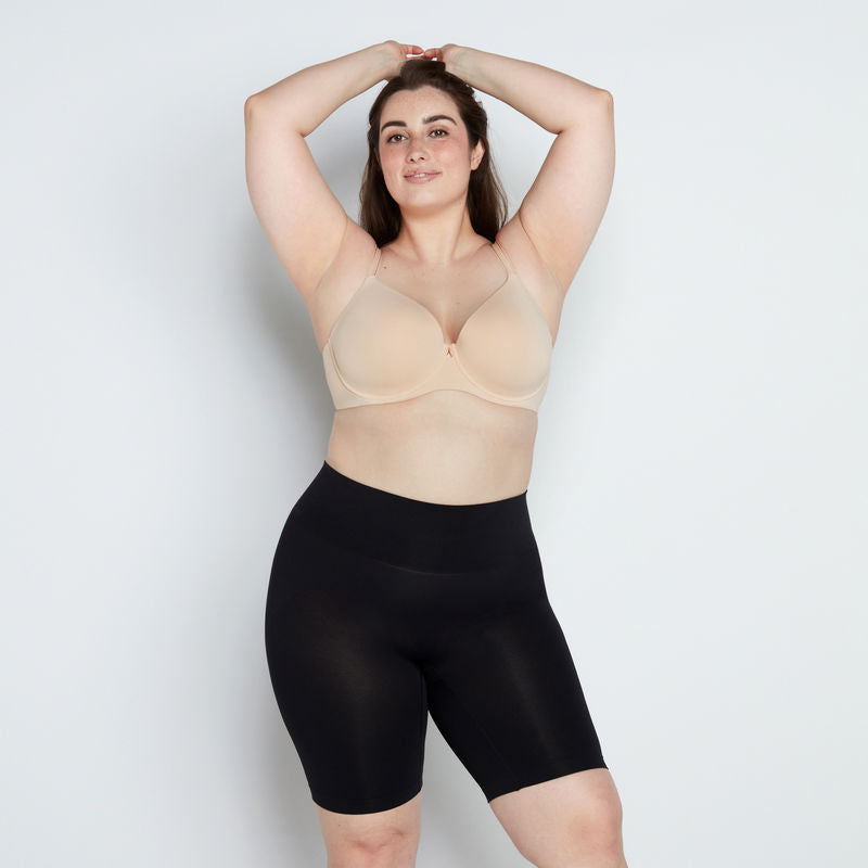 Body Shapewear - Black Shorts for Petite Body