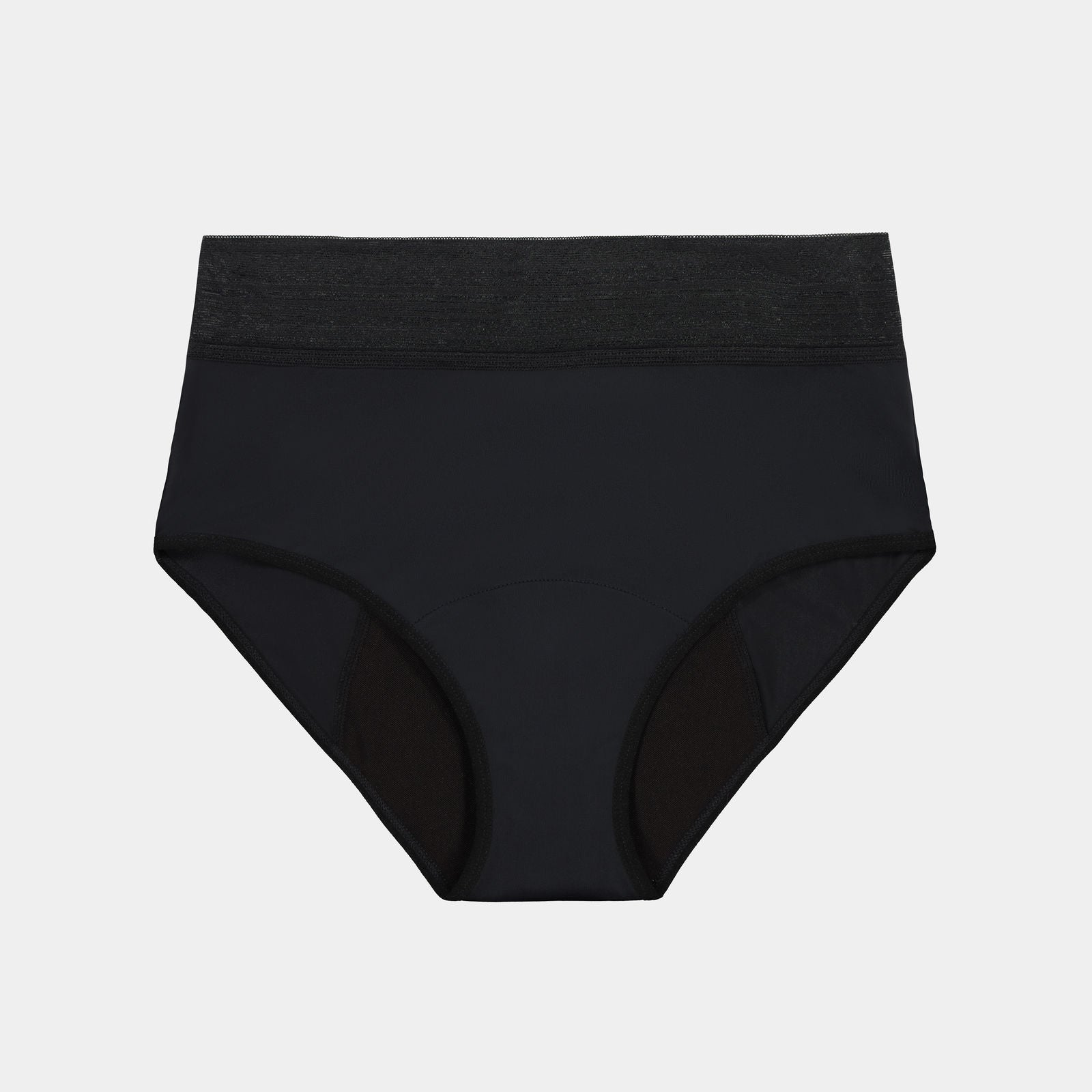 Period Panty Brief Seamless period underwear in black shop online