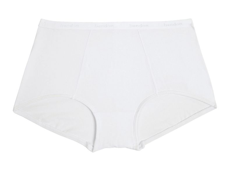 White Bendon Body Cotton Trouser Brief