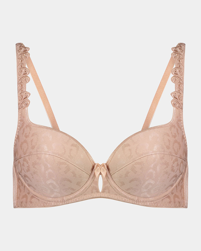 Buy A-GG Boudoir Collection Champagne Gold Lace Underwired
